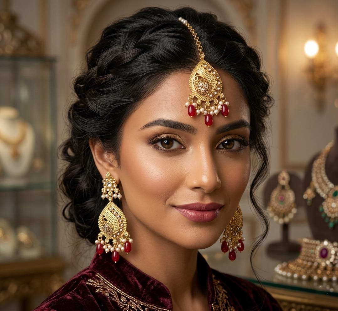 earings from SHahi jewellery