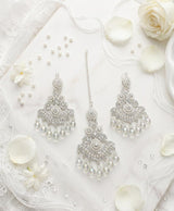 Maang Tikka Earrings Set