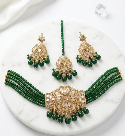 Turkish Crystal Choker Set