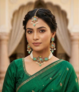 Turkish Pearl Polish Choker Set