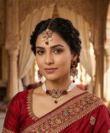 Turkish Pearl Polish Choker Set