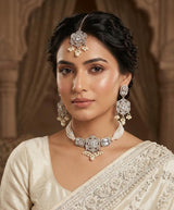 Turkish Pearl Polish Choker Set