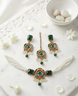 Turkish Pearl Polish Choker Set