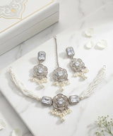 Turkish Pearl Polish Choker Set