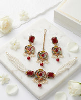 Turkish Pearl Polish Choker Set