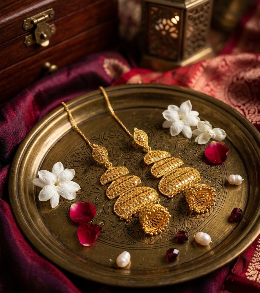 Royal Mughal Jhumnka Earrings