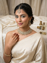 Indian 3 Piece Jhunki & Necklace Set