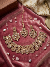 Indian 3 Piece Jhunki & Necklace Set